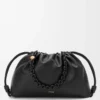 Large Flamenco purse in mellow nappa lambskin Black Large Flamenco purse in mellow nappa lambskin Black