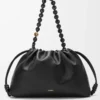 Large Flamenco purse in mellow nappa lambskin Black Large Flamenco purse in mellow nappa lambskin Black