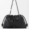 Large Flamenco purse in patent nappa lambskin Black Large Flamenco purse in patent nappa lambskin Black