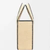 Large LOEWE Font tote in raffia Natural Large LOEWE Font tote in raffia Natural