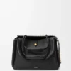 Large Madrid bag in supple calfskin Black Large Madrid bag in supple calfskin Black