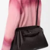 Large Madrid bag in supple grained calfskin Dark Ebony Large Madrid bag in supple grained calfskin Dark Ebony