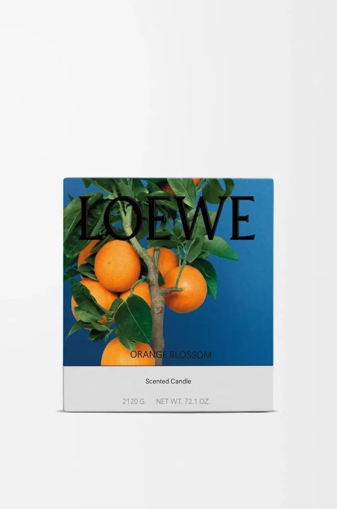 Large Orange Blossom candle Bright Mandarin Large Orange Blossom candle Bright Mandarin