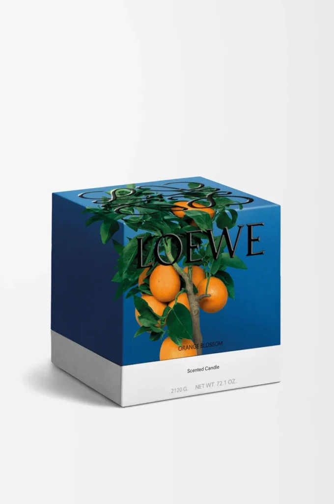 Large Orange Blossom candle Bright Mandarin Large Orange Blossom candle Bright Mandarin