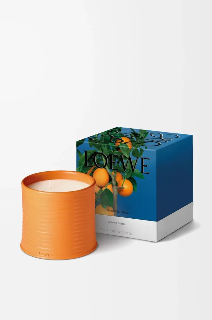 Large Orange Blossom candle Bright Mandarin Large Orange Blossom candle Bright Mandarin