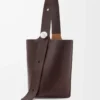 Large Pebble bucket in supple grained calfskin Oxblood Large Pebble bucket in supple grained calfskin Oxblood