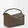 Large Puzzle bag in supple grained calfskin Tundra Large Puzzle bag in supple grained calfskin Tundra
