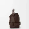 Large Puzzle Biker bag in shiny calfskin Dark Chestnut Large Puzzle Biker bag in shiny calfskin Dark Chestnut