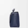 Large Puzzle Edge bag in classic calfskin Abyss Blue