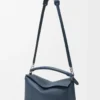Large Puzzle Edge bag in classic calfskin Indigo Dye Large Puzzle Edge bag in classic calfskin Indigo Dye
