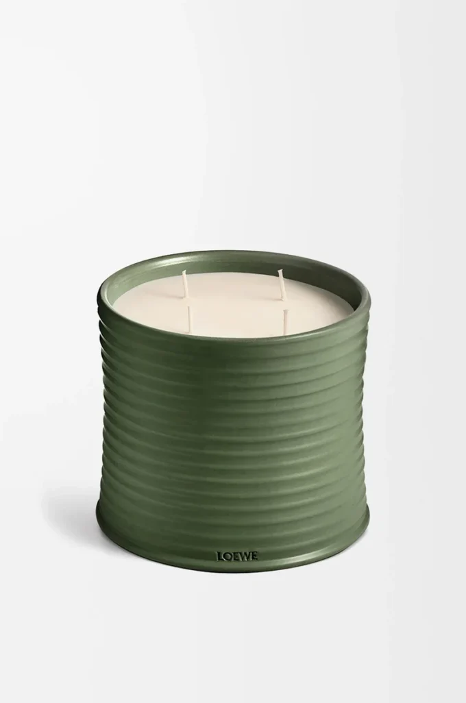 Large Scent of Marihuana candle Dark Green