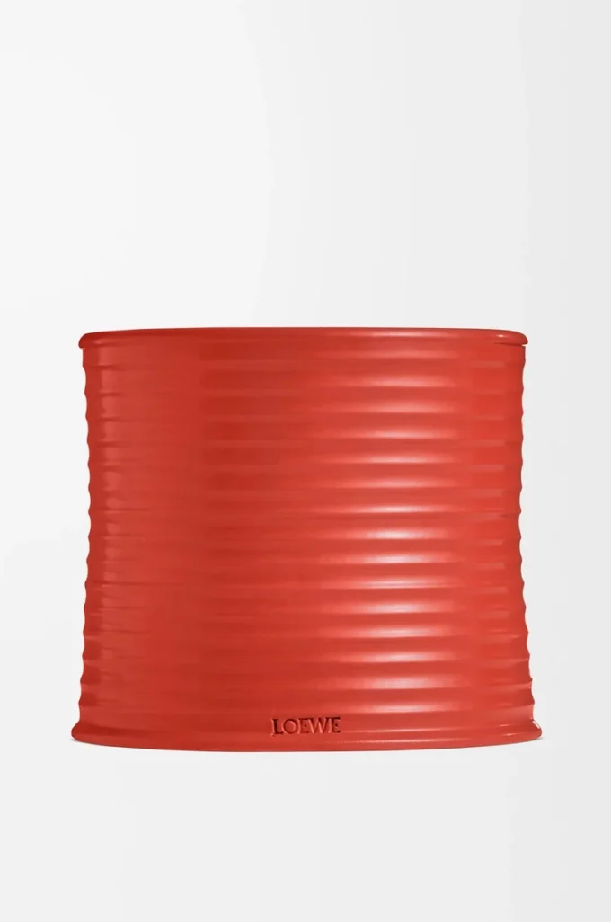Large Tomato Leaves candle Red Large Tomato Leaves candle Red