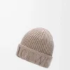 LOEWE beanie in wool Dark Beige
