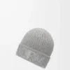 LOEWE beanie in wool Grey LOEWE beanie in wool Grey