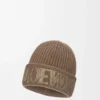 LOEWE beanie in wool Light Brown LOEWE beanie in wool Light Brown