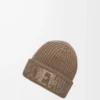 LOEWE beanie in wool Light Brown LOEWE beanie in wool Light Brown