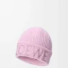 LOEWE beanie in wool Light Pink