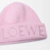 LOEWE beanie in wool Light Pink