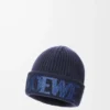 LOEWE beanie in wool Navy Blue LOEWE beanie in wool Navy Blue