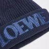 LOEWE beanie in wool Navy Blue LOEWE beanie in wool Navy Blue
