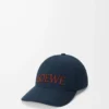 LOEWE cap in canvas Deep Navy LOEWE cap in canvas Deep Navy