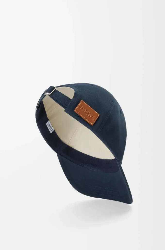 LOEWE cap in canvas Deep Navy LOEWE cap in canvas Deep Navy