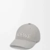 LOEWE cap in canvas Lady Grey LOEWE cap in canvas Lady Grey