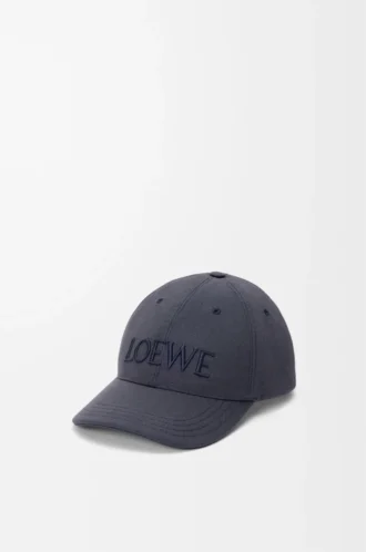 LOEWE cap in canvas Navy Blue