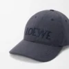 LOEWE cap in canvas Navy Blue LOEWE cap in canvas Navy Blue