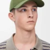 LOEWE cap in canvas Sage Green LOEWE cap in canvas Sage Green