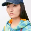 LOEWE cap in denim Denim Blue LOEWE cap in denim Denim Blue