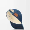 LOEWE cap in denim Denim Blue LOEWE cap in denim Denim Blue