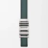 LOEWE Graphic belt in smooth calfskin Deep Forest/Palladium LOEWE Graphic belt in smooth calfskin Deep Forest/Palladium