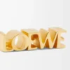 LOEWE Graphic single earring in sterling silver Gold LOEWE Graphic single earring in sterling silver Gold