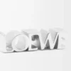 LOEWE Graphic single earring in sterling silver Silver