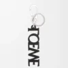 LOEWE Signature charm in smooth calfskin Black LOEWE Signature charm in smooth calfskin Black