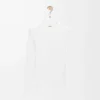 Long sleeve top in modal White Long sleeve top in modal White