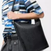 Loop bucket in supple grained calfskin Black Loop bucket in supple grained calfskin Black