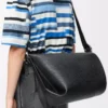 Loop bucket in supple grained calfskin Black Loop bucket in supple grained calfskin Black