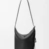 Loop bucket in supple grained calfskin Black Loop bucket in supple grained calfskin Black