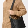 Loop hobo in supple grained calfskin Black Loop hobo in supple grained calfskin Black