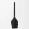 Loop hobo in supple grained calfskin Black Loop hobo in supple grained calfskin Black