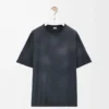 Loose fit T-shirt in cotton Black Loose fit T-shirt in cotton Black