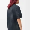 Loose fit T-shirt in cotton Black Loose fit T-shirt in cotton Black