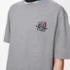 Loose fit T-shirt in cotton Grey Melange