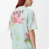 Loose fit T-shirt in cotton Light Blue/Multicolor Loose fit T-shirt in cotton Light Blue/Multicolor
