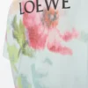 Loose fit T-shirt in cotton Light Blue/Multicolor Loose fit T-shirt in cotton Light Blue/Multicolor