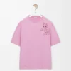 Loose fit T-shirt in cotton Pink