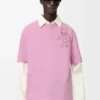 Loose fit T-shirt in cotton Pink