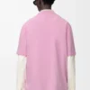 Loose fit T-shirt in cotton Pink